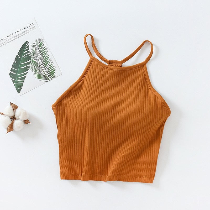 Alpro Halter Neck Built-In Bra Top